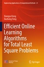 Cover: Efficient Online Learning Algorithms for Total Least Square Problems - Springer