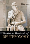 Cover: The Oxford Handbook of Deuteronomy - Oxford University Press Inc