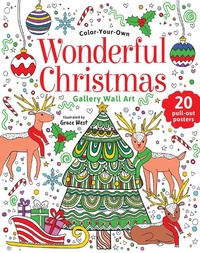 Enlarge image Cover: Wonderful Christmas: Coloring Book - Lake Press
