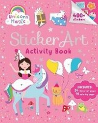 Enlarge image Cover: Unicorn Magic: Sticker Art & Coloring - Lake Press