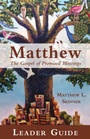 Cover: Matthew Leader Guide - Abingdon Press