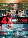 Cover: Landkrimi-Set 9: Der Schutzengel/Zu neuen Ufern/Das Schweigen der Esel/Dunkle Wasser - Hoanzl