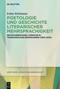 Cover: Poetologie und Geschichte literarischer Mehrsprachigkeit - De Gruyter