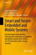 Cover: Smart and Secure Embedded and Mobile Systems - Springer