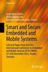 Enlarge image Cover: Smart and Secure Embedded and Mobile Systems - Springer