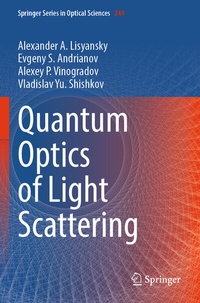 Abbildung von: Quantum Optics of Light Scattering - Springer