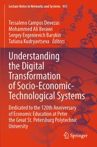Enlarge image Cover: Understanding the Digital Transformation of Socio-Economic-Technological Systems - Springer