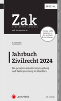 Cover: Zak Jahrbuch Zivilrecht 2024 - LexisNexis Verlag ARD ORAC GmbH