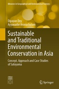 Cover: Sustainable and Traditional Environmental Conservation in Asia - Springer