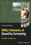 Cover: Willis's Elements of Quantity Surveying - Wiley-ISTE