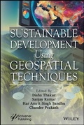 Cover: Sustainable Development Using Geospatial Techniques - Wiley-Scrivener