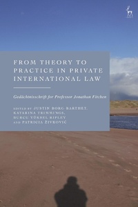 Abbildung von: From Theory to Practice in Private International Law - Hart Publishing
