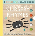 Cover: Touch and Trace Nursery Rhymes 3-Book Set: Itsy Bitsy Spider, Hey Diddle Diddle, This Little Piggy - Silver Dolphin Books