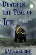 Cover: Death in the Time of Ice (A People of the Wind Mystery, #1) - White City Press