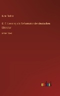 Cover: G. E. Lessing als Reformator der deutschen Literatur - Outlook Verlag