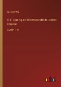 Cover: G. E. Lessing als Reformator der deutschen Literatur - Outlook Verlag