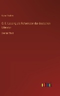 Cover: G. E. Lessing als Reformator der deutschen Literatur - Outlook Verlag