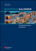 Cover: Bauphysik-Kalender 2024 - Ernst & Sohn