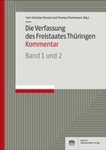 Abbildung von: Die Verfassung des Freistaates Thüringen - Berliner Wissenschafts-Verlag