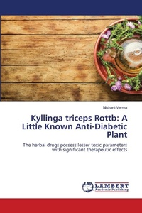 Enlarge image Cover: Kyllinga triceps Rottb - LAP Lambert Academic Publishing