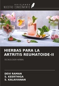 Cover: HIERBAS PARA LA ARTRITIS REUMATOIDE-II - Ediciones Nuestro Conocimiento