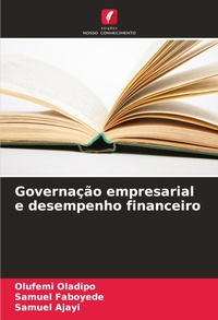 Abbildung von: Governacao empresarial e desempenho financeiro - Edicoes Nosso Conhecimento