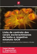 Cover: Lista de controlo dos corais escleractinianos da India e respetivo estatuto IUCN - Edicoes Nosso Conhecimento