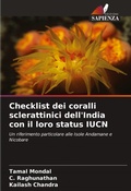 Cover: Checklist dei coralli sclerattinici dell'India con il loro status IUCN - Edizioni Sapienza
