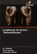 Cover: Larghezza di lavoro - "Demistificata" - Edizioni Sapienza
