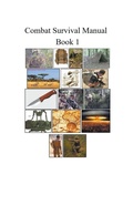 Cover: Combat Survival Manual - Mike Harland