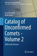 Bild: Catalog of Unconfirmed Comets - Volume 2 - Springer