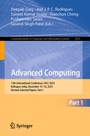 Cover: Advanced Computing - Springer