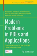 Cover: Modern Problems in PDEs and Applications - Birkh&auml;user
