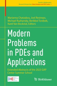 Abbildung von: Modern Problems in PDEs and Applications - Birkhäuser