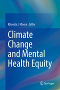 Cover: Climate Change and Mental Health Equity - Springer