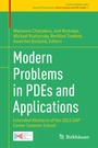 Cover: Modern Problems in PDEs and Applications - Birkh&auml;user