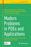 Bild: Modern Problems in PDEs and Applications - Birkh&auml;user
