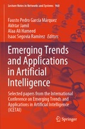 Cover: Emerging Trends and Applications in Artificial Intelligence - Springer