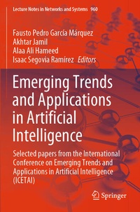 Enlarge image Cover: Emerging Trends and Applications in Artificial Intelligence - Springer