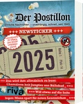 Cover: Der Postillon +++ Newsticker +++ 2025 - Riva