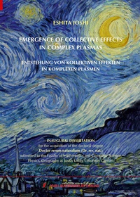 Abbildung von: Emergence of collective effects in complex plasmas - VVB Laufersweiler Verlag