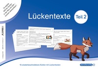 Abbildung von: Lückentexte Teil 2 - für die 2. und 3. Klasse - Sternchenverlag