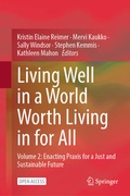 Cover: Living Well in a World Worth Living in for All - Springer