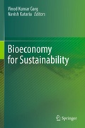 Cover: Bioeconomy for Sustainability - Springer