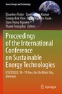 Cover: Proceedings of the International Conference on Sustainable Energy Technologies - Springer