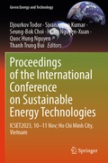 Cover: Proceedings of the International Conference on Sustainable Energy Technologies - Springer