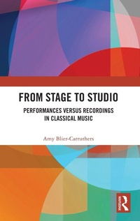 Enlarge image Cover: From Stage to Studio - Routledge