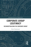 Cover: Corporate Group Legitimacy - Routledge