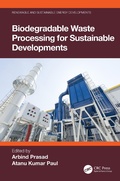 Cover: Biodegradable Waste Processing for Sustainable Developments - CRC Press