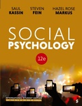 Cover: Social Psychology - International Student Edition - SAGE Publications Inc
